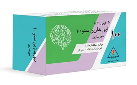 تصویر THIORIDAZINE-MINOO 100MG TAB